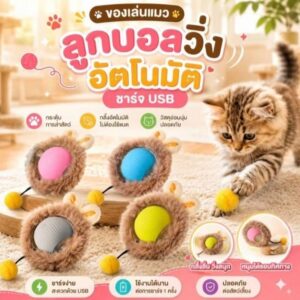 ✨ ลูกบอลวิ่งอัตโนมัติ เด้งหลบสิ่งกีดขวาง
